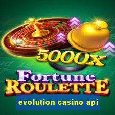 evolution casino api